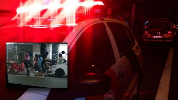 Briga generalizada termina com 4 feridos no centro de Parapu