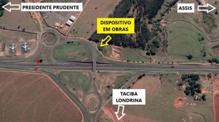 Serviços de manutenção na Rodovia Raposo Tavares causam interdição em Regente Feijó