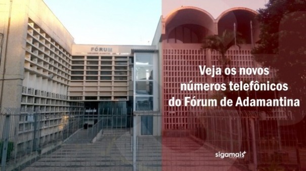 Frum de Adamantina divulga novos nmeros de telefones