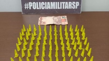 Menor é apreendido com mais de 100 pinos de cocaína em Tupã