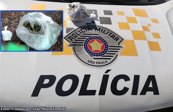 Pol�cia rodovi�ria de Tup� flagra passageira de carro com drogas na SP-294