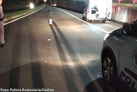 Pedestre morre atropelado na Rodovia Comandante João Ribeiro de Barros