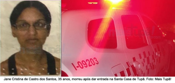 Mulher morre ap�s ser atropelada por moto no Centro de Tup�