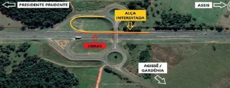 Acesso a distritos de Rancharia terá interdição de 10 dias