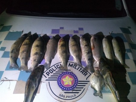 Homem é multado em R$ 1,1 mil por pesca predatória em Adamantina