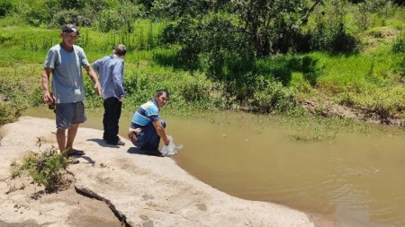 FLÓRIDA: Mais de 30 mil alevinos são soltos no rio do Peixe