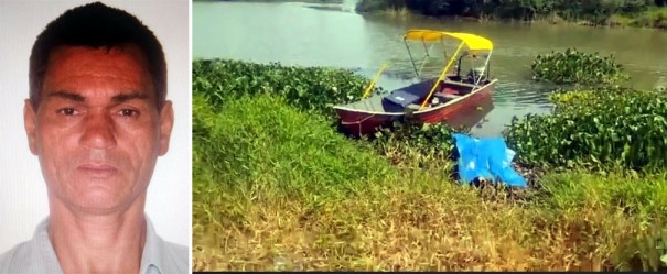 Pescador encontra corpo de homem no c�rrego Marr�cas em Panorama