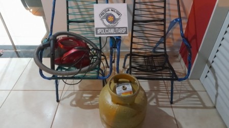 Em Adamantina, neto furta casa dos avós e acaba preso em flagrante pela Polícia Militar