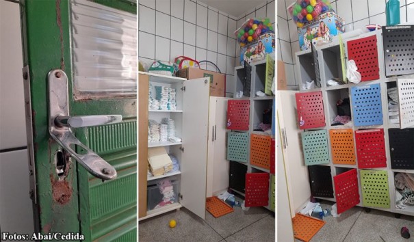 Indiv�duos furtam alimentos servidos as crian�as da abai de Bastos