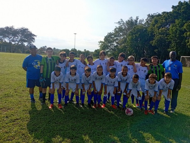 Equipes da escolinha municipal de futebol de Osvaldo Cruz disputam nova rodada do Campeonato Estadual de Futebol Infantil. 
