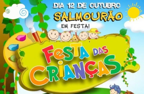 Salmouro: Festa do Dia das Crianas acontece na praa