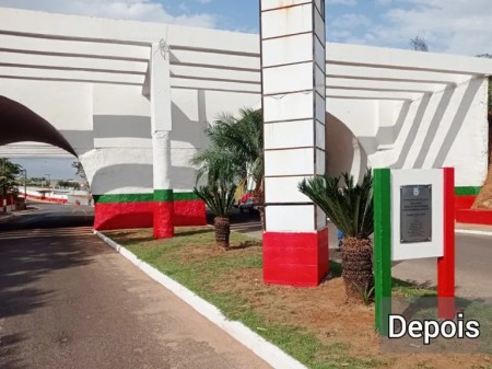 FLÓRIDA: Pontilhão recebe melhorias e nova pintura