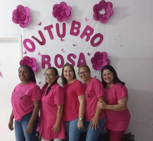 FLORA RICA: Sade realiza aes na campanha Outubro Rosa