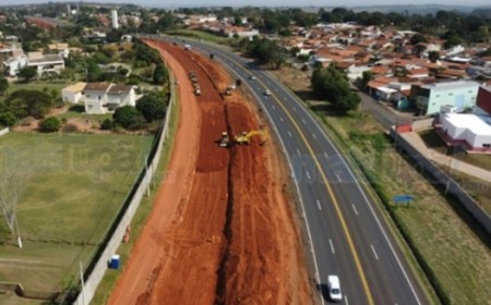 Concessionária informa mudança no tráfego para duplicação da SP-294