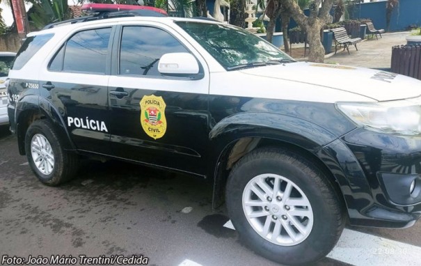 Pol�cia civil de Bastos apreende envolvido em roubo que resultou em morte