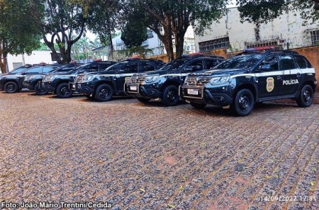 Delegacia seccional de Tupã recebe sete viaturas; um dos veículos é para Bastos