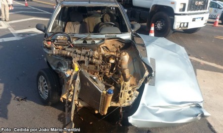 Motorista sofre ferimentos em acidente na SP-294 em Tupã