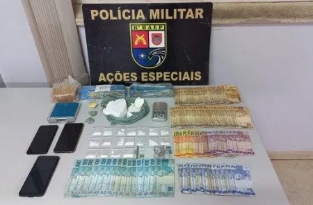 Motoboy que entregava drogas é abordado pela PM, conta identidade do 'chefe' e dupla acaba presa em Presidente Prudente