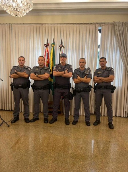 Policiais Militares do 25° BPM/I são homenageados em solenidade em São Paulo
