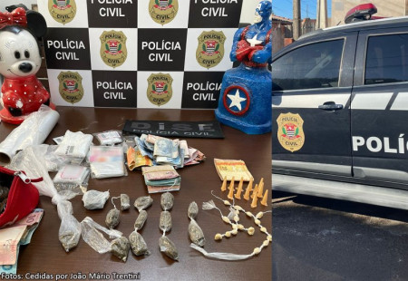 PolÃ­cia civil prende suspeitos de trÃ¡fico de drogas na cidade de HerculÃ¢ndia