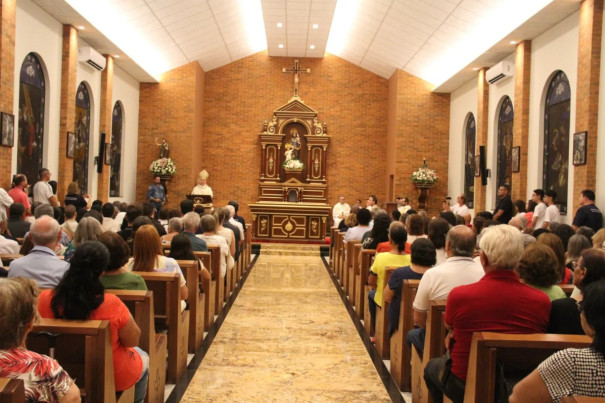 Lucélia: Capela de São José é inaugurada com a presença de um grande número de fiéis