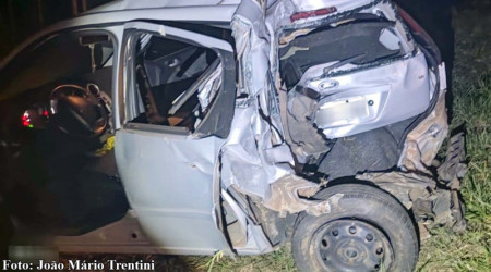 CrianÃ§a sofre ferimentos em acidente na SP-294, entre TupÃ£ e HerculÃ¢ndia