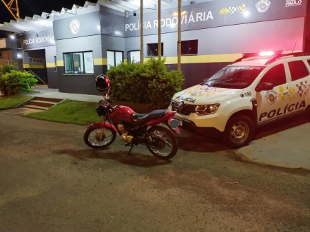 FiscalizaÃ§Ã£o recupera motociclista furtada em Euclides da Cunha Paulista e prende condutor procurado pelo crime de receptaÃ§Ã£o