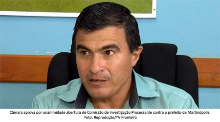 CÃ¢mara aprova por unanimidade abertura de ComissÃ£o de InvestigaÃ§Ã£o Processante contra o prefeito de MartinÃ³polis