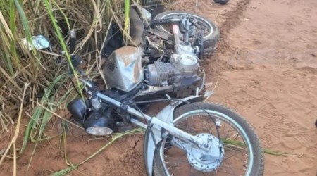 Sem habilitação, motociclista fica gravemente ferido em acidente na zona rural de Parapuã