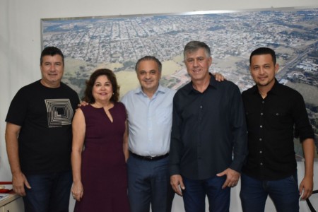 Visita técnica na Praça Elio Micheloni contou com a presença secretário de estado de Turismo e Viagens, Roberto de Lucena