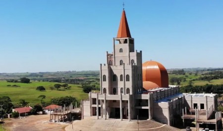 Ainda em obras, Santuário de Santo Expedito recebe primeira missa nesta quarta-feira