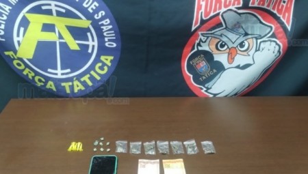  Força Tática apreende menor por envolvimento com o tráfico no Jamil Dualibi