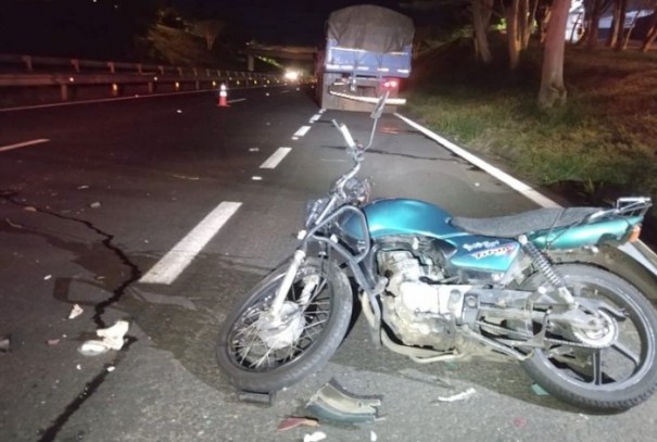 Motociclista de 33 anos morre em acidente em rodovia da regio