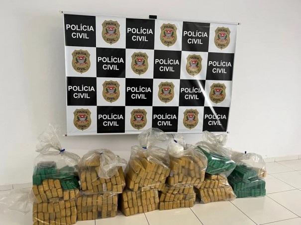Opera��o apreende mais de 230 quilos de maconha