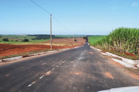 Parapuã: Vicinal que está sendo pavimentada receberá construção de aduelas