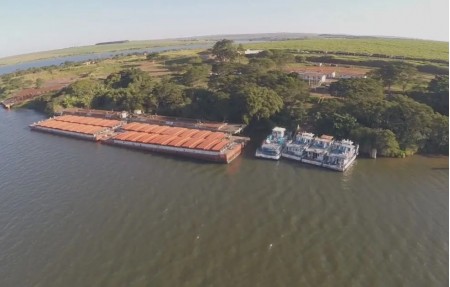 Hidrovia Tietê-Paraná bate recorde no escoamento de produção agrícola no interior de SP no primeiro semestre