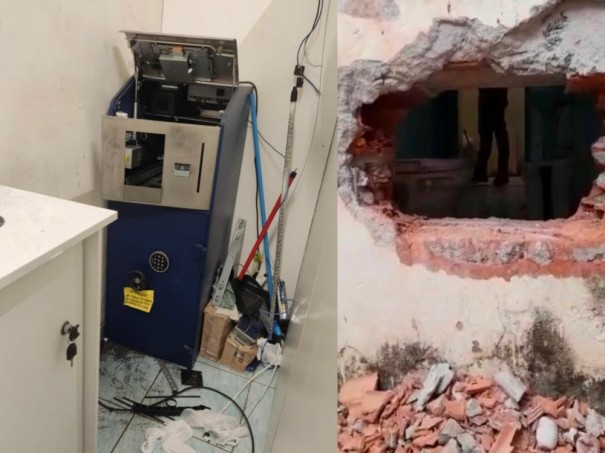 Criminosos invadem pr�dio das Casas Bahia e levam alto valor em dinheiro