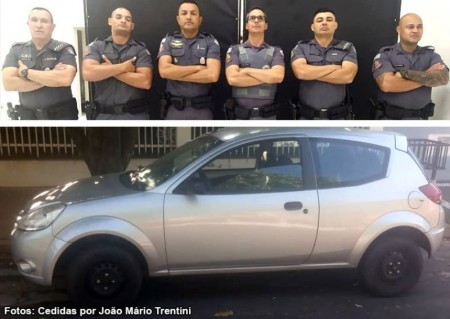 Polícia Militar de Tupã recupera veículo furtado na SP-383