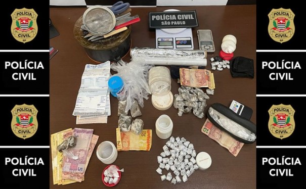 Suspeito de tr�fico � preso em opera��o da Pol�cia Civil de Rin�polis