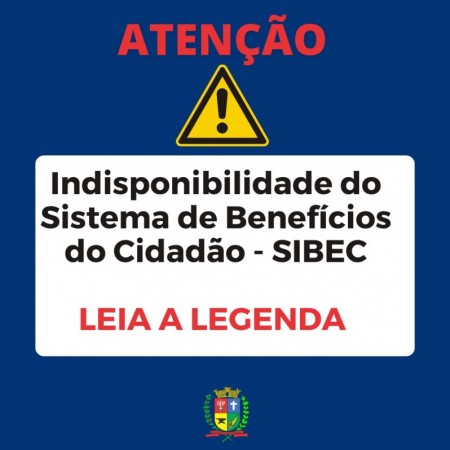 Sistema de Benefícios ao Cidadão ficará indisponível devido a manutenção