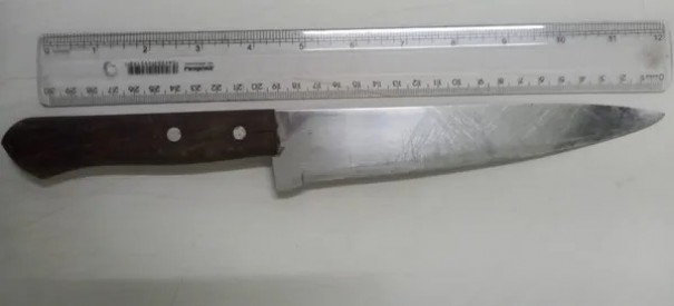 Adolescente � apreendido em flagrante suspeito de assassinar homem a facadas em �lvares Machado