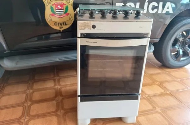 Homem confessa ter furtado fog�o para comprar drogas e acaba preso em flagrante, em Dracena