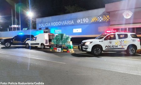 Menor de 15 anos é apreendido conduzindo carro com 976 quilos de maconha pela SP-270