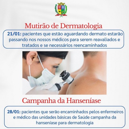 Secretaria de Saúde de Osvaldo Cruz realiza mutirão de dermatologia 