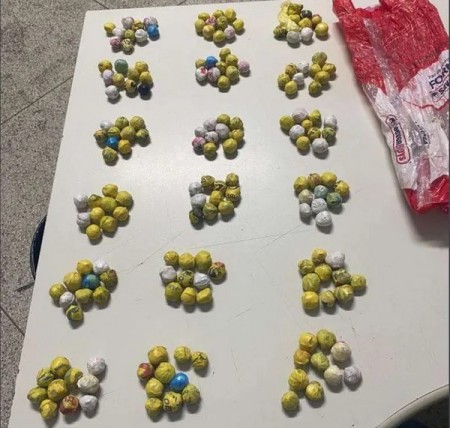 Detento beneficiado com saidinha é preso em flagrante com 180 porções de maconha na Avenida Juscelino Kubitscheck, em Presidente Prudente