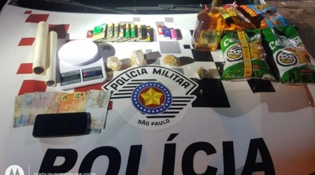 Polícia Militar prende indivíduos por furto, receptação e tráfico de drogas, em Adamantina