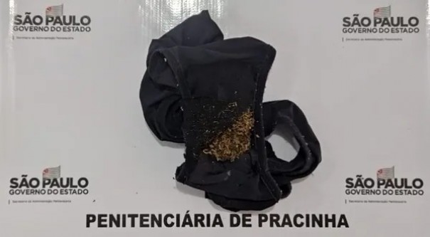 Mulher tenta entrar em penitenci�ria com por��o de maconha escondida na calcinha