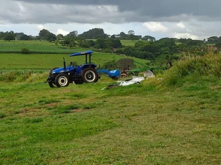 Homem morre após acidente com trator na zona rural de Regente Feijó