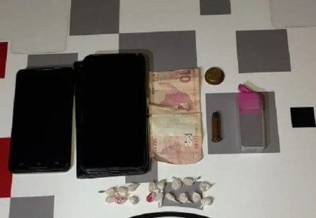 Homem é preso por tráfico de droga e posse de munição de arma de fogo