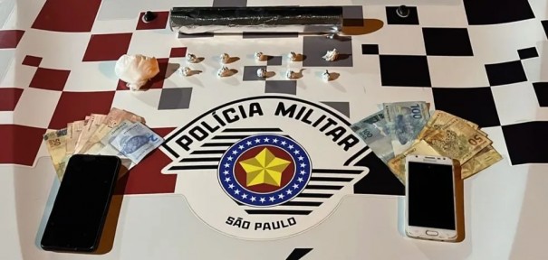 Com meio quilo de coca�na, homem, de 35 anos, e namorada, de 14, s�o detidos por tr�fico de droga, em Adamantina